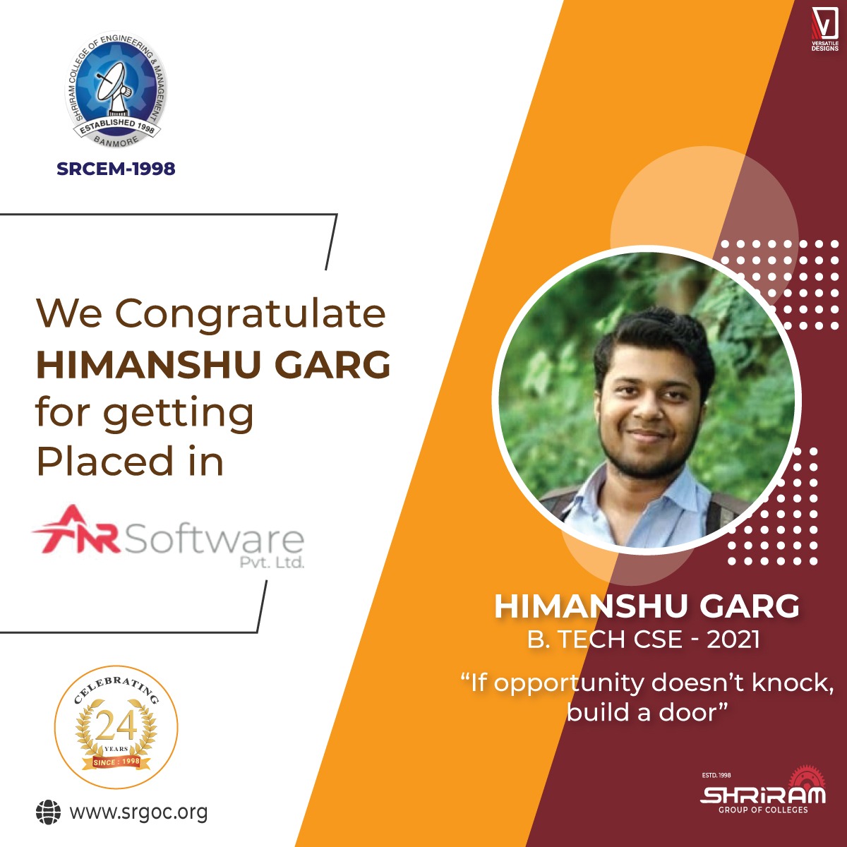 himanshu garg placement