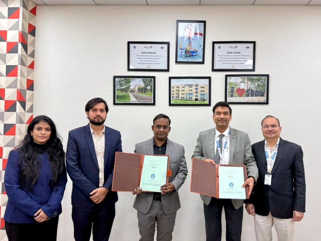 MOU Signed between ShriRam College of Engineering & Management and G Incube