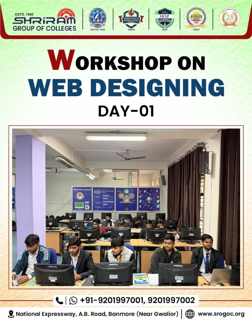 Workshop on Web Designing