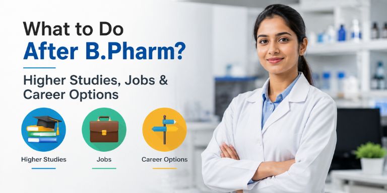 What to Do After B.Pharm? Higher Studies, Jobs & Career Options What to Do After B.Pharm? Higher Studies, Jobs & Career Options
