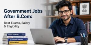government jobs after B.Com