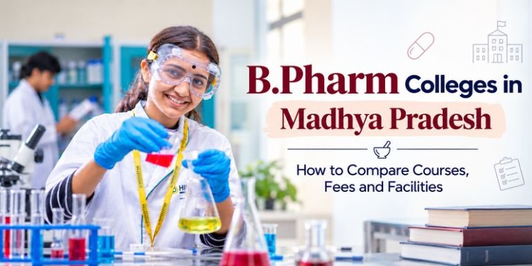 B.Pharm Colleges in Madhya Pradesh: How to Compare Courses, Fees and Facilities B.Pharm Colleges in Madhya Pradesh: How to Compare Courses, Fees and Facilities